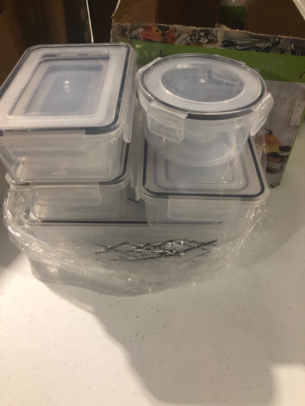 Photo 2 of 36 PCS Plastic Food Storage Containers with Lids,100% BPA Free, Food Grade Materials, Dishwasher, Microwave and Freezer Friendly