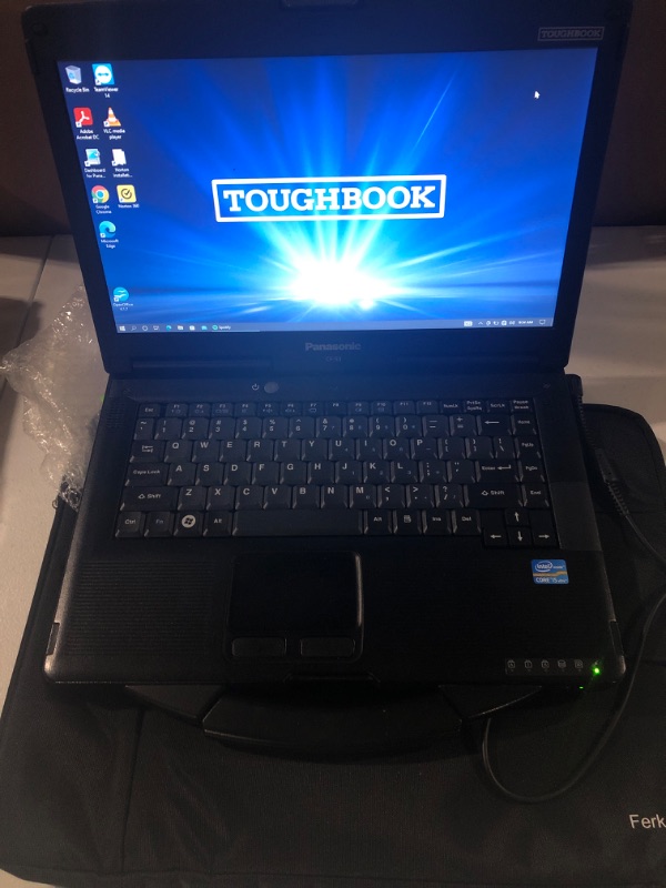 Photo 2 of Panasonic Toughbook CF-53 Laptop PC, 14 HD Display, Intel i5-2520M 2.5GHz, 16GB RAM, 1TB SSD, Windows 10 (Renewed) 1) 16GB RAM, 1TB SSD