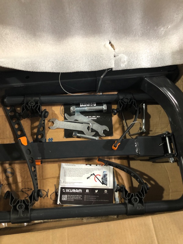 Photo 1 of LEADRACKS Bike Rack for Hitch Mount, 2 Bike Rack Hitch for Car, SUV, Truck, and Minivan, 2'' Hitch Receiver