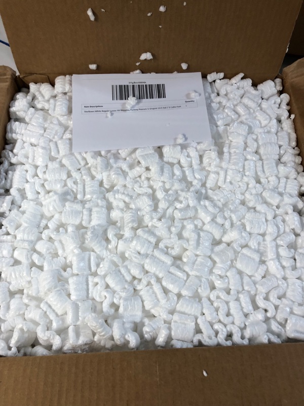 Photo 2 of Packing Peanuts - 3 Cuft- Industrial Packaging Shipping Void Fill