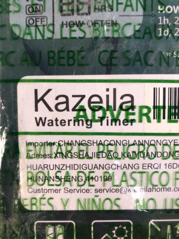 Photo 3 of Kazeila Water Timer w/ Auto or Manual Modes