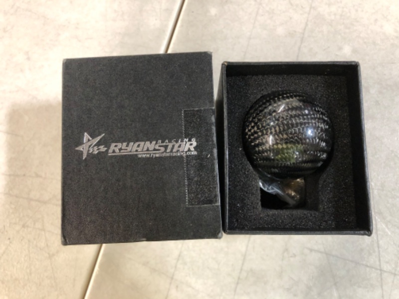Photo 1 of RYANSTAR Carbon Fiber Shift Knob with 3 Adapters 