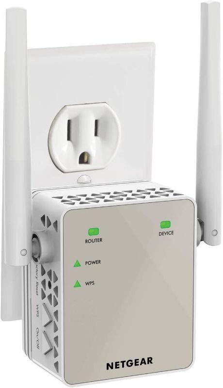 Photo 1 of NETGEAR Wi-Fi Range Extender EX6120 - Coverage Up to 1500 Sq Ft and 25 Devices