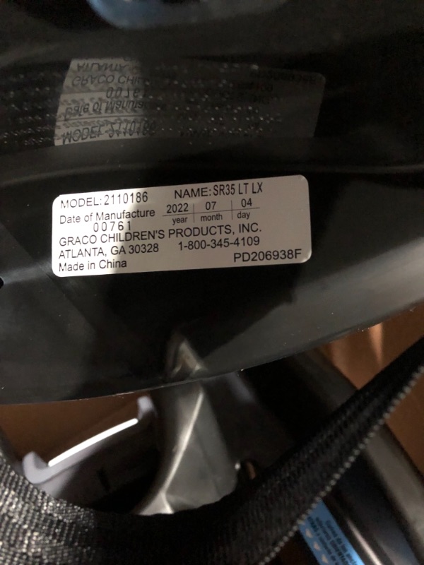 Photo 2 of Graco SnugRide 35 Lite LX Infant Car Seat, Studio SnugRide 