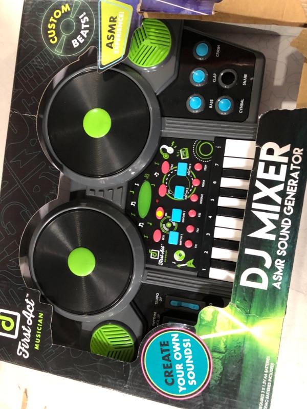 Photo 2 of First Act Musician DJ Mixer, ASMR Generator - Create Custom Beats, Remix Sounds, Add Drums, And Scratch Like A DJ! 