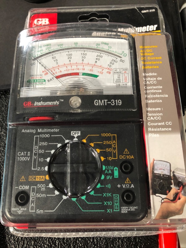 Photo 2 of 19-Range Analog Meter