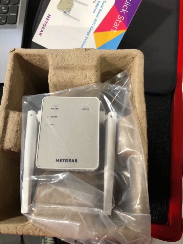 Photo 2 of NETGEAR Wi-Fi Range Extender EX6120 - Coverage Up to 1500 Sq Ft and 25 Devices with AC1200 Dual Band Wireless Signal Booster & Repeater (Up to 1200Mbps Speed), and Compact Wall Plug Design WiFi Extender AC1200