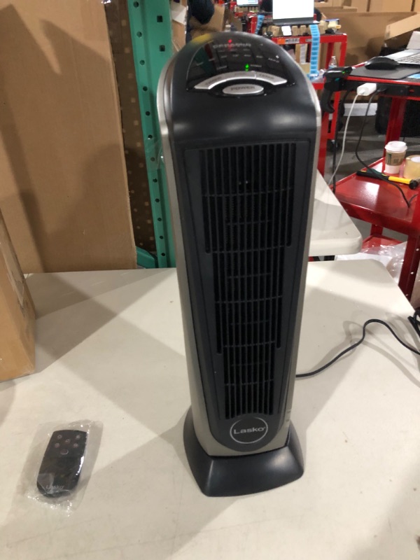 Photo 2 of **SEE NOTES** Lasko Products Lasko 1500 Watt 2 Speed Ceramic Oscillating Tower Heater with Remote