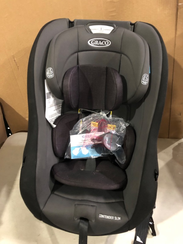 Photo 2 of **SEE NOTES** Graco Contender Slim Convertible Car Seat, West Point