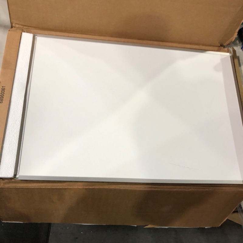 Photo 3 of Mead Whiteboard, White Board, Dry Erase Board, 3' x 2', Silver Aluminum Frame (85356)