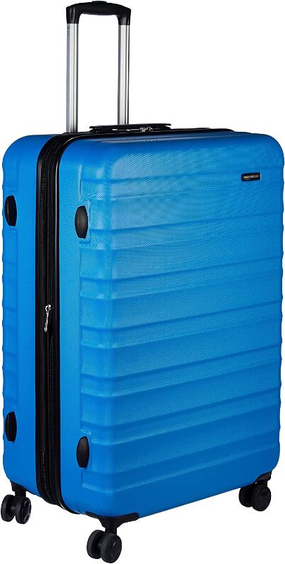 Photo 1 of Amazon Basics 26-Inch Hardside Spinner, Blue