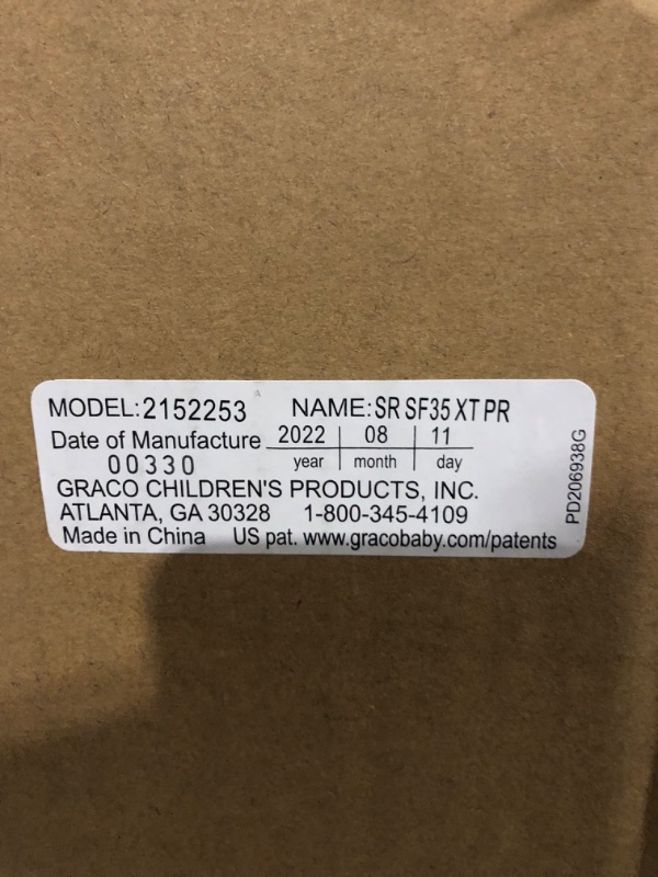 Photo 1 of Graco® Premier SnugRide® SnugFit™ 35 XT Infant Car Seat, Midtown™ Collection
