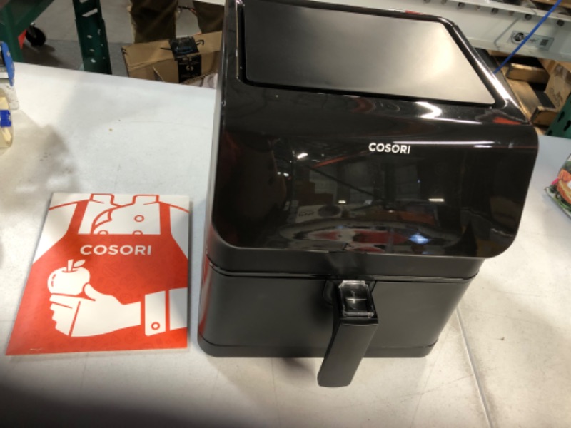 Photo 2 of *Used* COSORI Pro II Air Fryer Oven Combo, 5.8QT Max Xl Large Cooker with 12 One-Touch Savable Custom Functions, BLACK