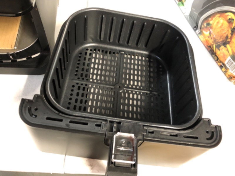 Photo 3 of *Used* COSORI Pro II Air Fryer Oven Combo, 5.8QT Max Xl Large Cooker with 12 One-Touch Savable Custom Functions, BLACK