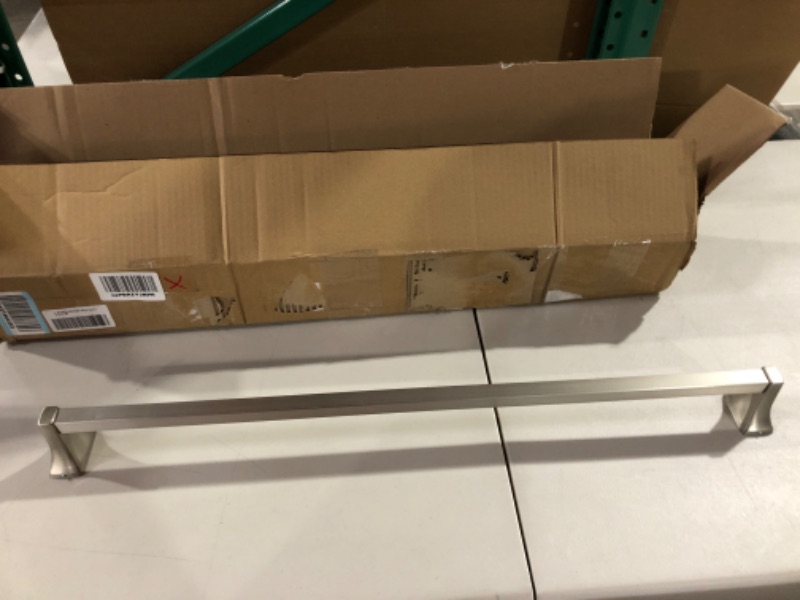 Photo 2 of Moen Donner Brushed Nickel Contemporary 30-Inch -Towel Bar, P5130BN
