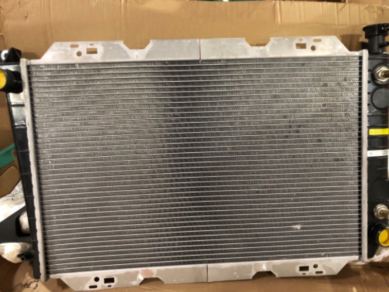 Photo 2 of TYC 1454 Compatible with Ford F-Series 2-Row Plastic Aluminum Replacement Radiator