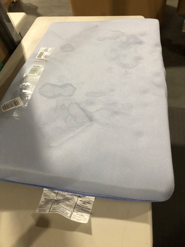 Photo 3 of *SEE NOTES** Dream On Me Snuggles Breathable Extra Firm Fiber Portable and Mini Crib Mattress