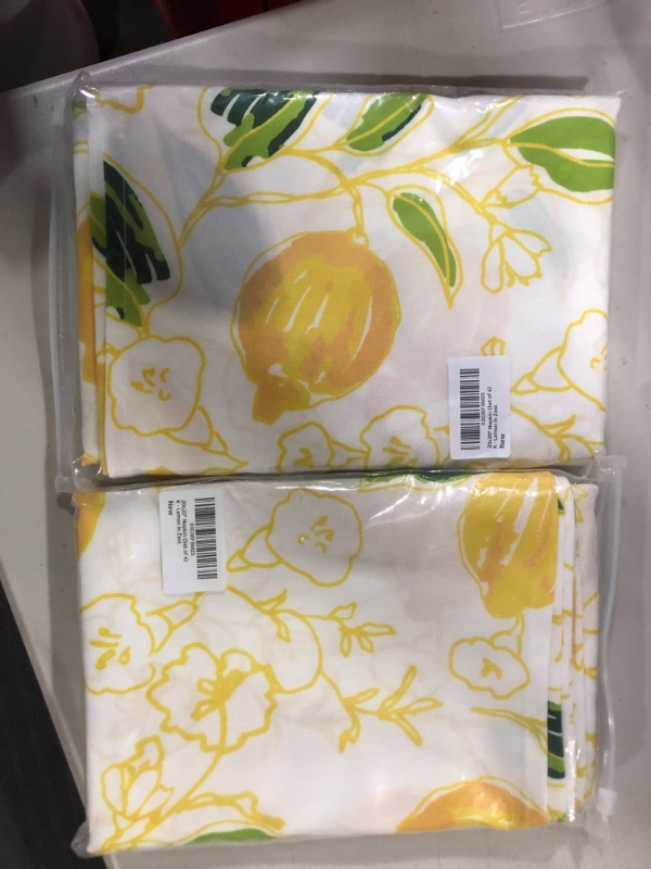 Photo 2 of Cloth Napkins - 20 x 20 Inch Lemon in Zest - Set of 12 Napkins