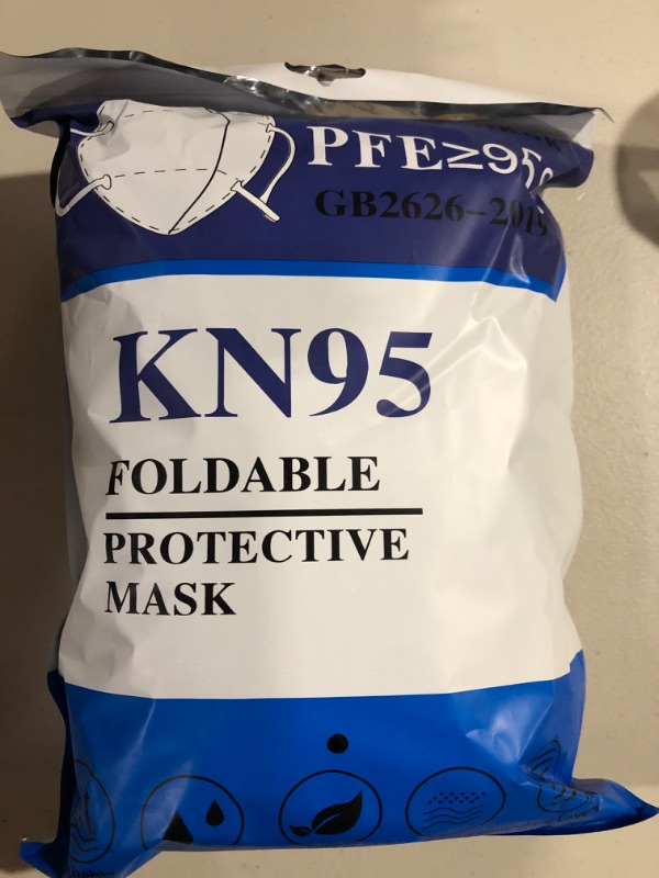 Photo 3 of akgk KN95 Face Mask 50 PCS, Breathable Protection Masks, 5-Ply KN95 Black Masks, Cup Dust Safety Masks