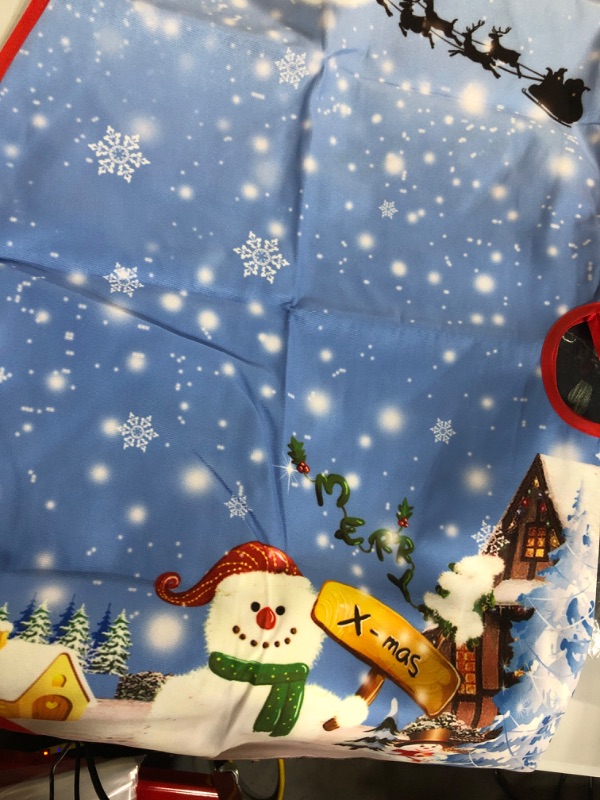 Photo 2 of  3PCS Christmas Tree Decorations Including 36" Christmas Tree Skirt, 6" X 9" Sack, 7.8" X 12" 