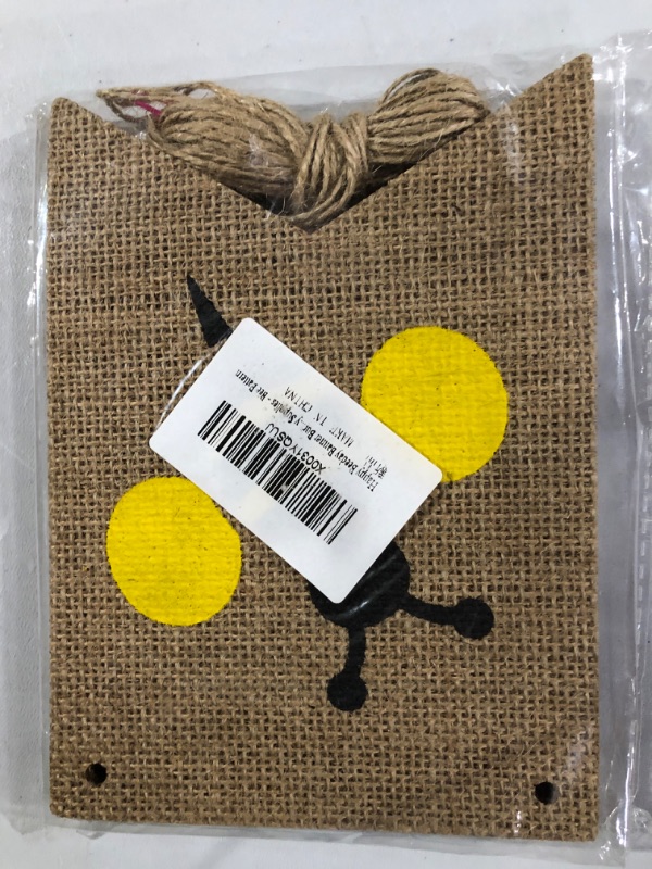 Photo 1 of Brand: HLHXMWXY
Happy Beeday Banner Burlap Bunting Banner Garland for Birthday Party Supplies - Bee Pattern