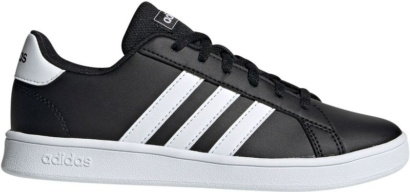 Photo 1 of adidas Unisex-Kids' Lite Racer Running Shoe Big Kid (8-12 Years) 4 Big Kid Black/White/White