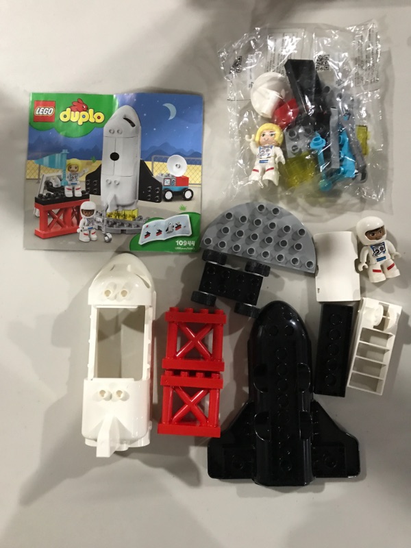 Photo 2 of LEGO DUPLO Town Space Shuttle Mission 10944 Building Toy Set for Preschool Kids, Toddler Boys and Girls Ages 2+ (23 Pieces)