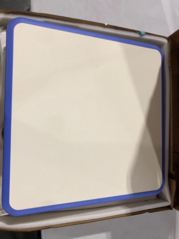 Photo 2 of ECR4Kids Square Resin Dry-Erase Activity Table - 5 1/8 W x 1 1/4 H 