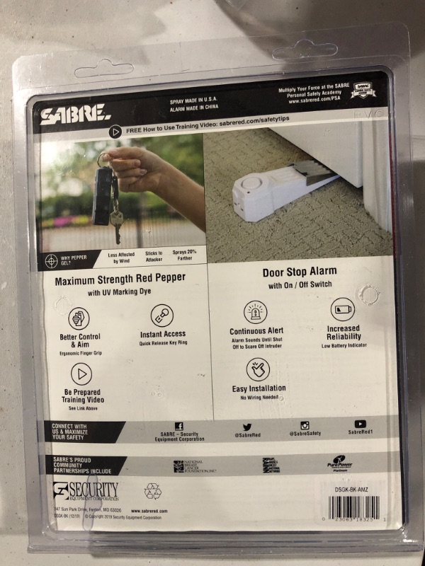 Photo 2 of 
SABRE Home and Away Campus Safety Kit 