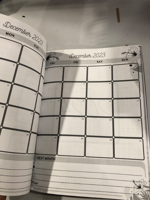 Photo 2 of 2023/2024 monthly planner 