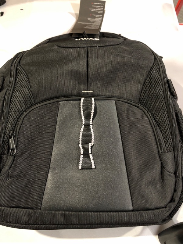 Photo 2 of LIWAG X Large Travel Laptop Backpack - Water Resistant 17.3 inch - Black