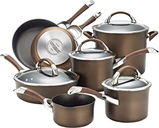 Photo 1 of *** SEE NOTES**Circulon Symmetry 11pc  Hard Anodized Nonstick Cookware Set Merlot