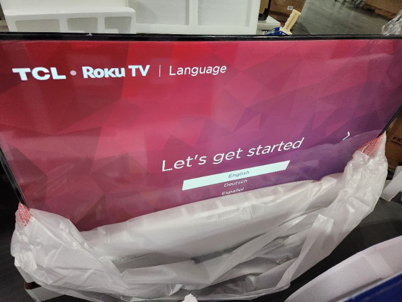 Photo 2 of TCL 75-inch Class 4-Series 4K UHD HDR Smart Roku TV – 75S435, 2021 Model