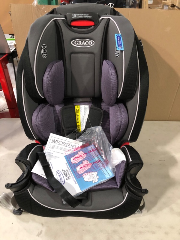 Photo 1 of Graco SlimFit 3 in 1 Car Seat, Slim & Comfy Design Saves Space in Your Back Seat, Annabelle, 1 Count (Pack of 1) SlimFit Annabelle