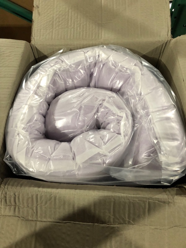 Photo 1 of Best Price Mattress 4 Inch Egg Crate Memory Foam Mattress Topper with Soothing Lavender Infusion