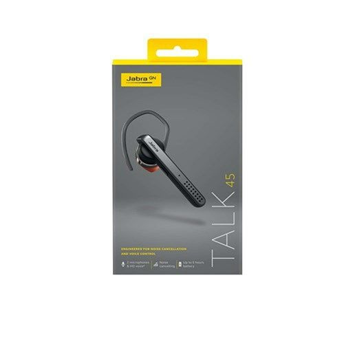 Photo 2 of Jabra Talk 45 Bluetooth Headset for High Definition Hands-Free Calls with Dual Mic Noise Cancellation, 1-Touch Voice Activation and Streaming Multimedia