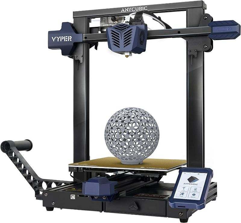 Photo 1 of ANYCUBIC Vyper 3D Printer, Auto Leveling Upgrade Fast FDM Printer Integrated Structure Design with TMC2209 32-bit Silent Mainboard, Removable Magnetic Platform, 9.6" x 9.6" x 10.2" Printing Size