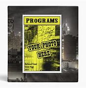 Photo 1 of Theater Program Custom 1.5" Binder