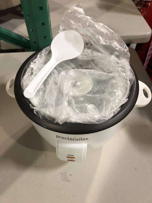 Photo 1 of Proctor Silex Rice Cooker & Food Steamer Steam and Rinsing Basket