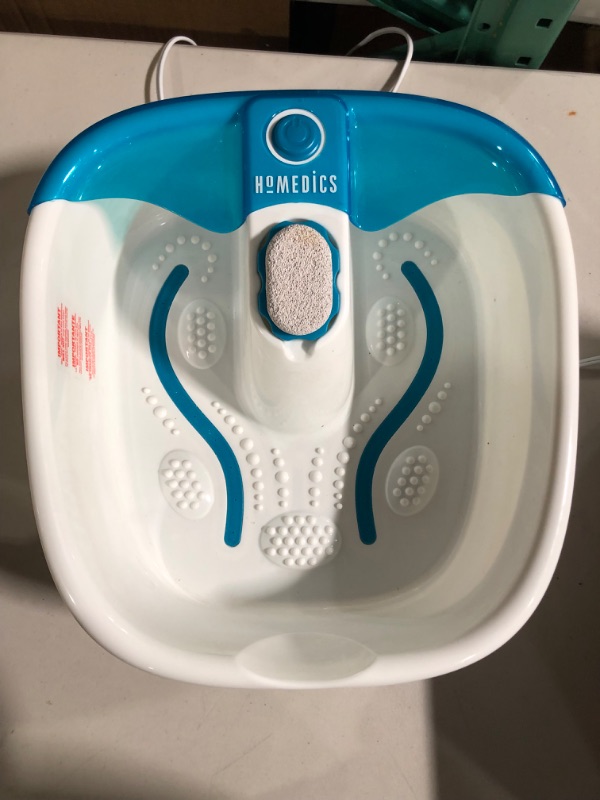 Photo 2 of HoMedics Bubble Mate Foot Spa