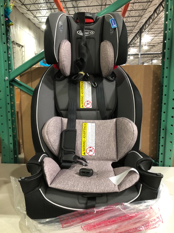 Photo 3 of Graco SlimFit 3 in 1 Car Seat -Slim & Comfy Design Saves Space in Your Back Seat, Darcie, One Size SlimFit Darcie