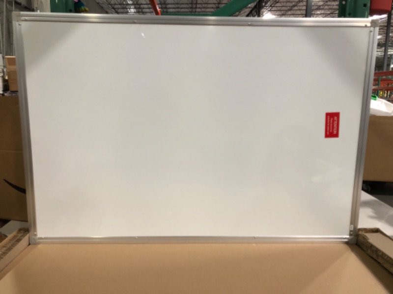 Photo 3 of Mobile Whiteboard 32 x 48 inches Height Adjustable Dry Erase White Board