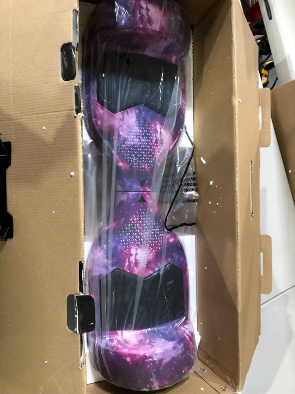 Photo 5 of hover-1 Helix UL Certified Electric Hover board with 6.5 In. LED Wheels, LED Sensor Lights,- Galaxy