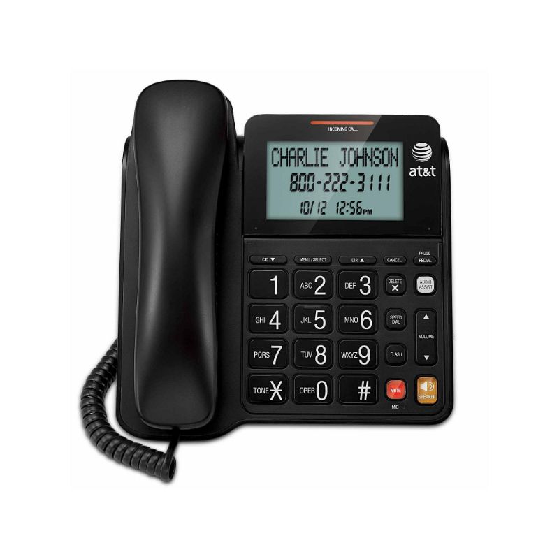 Photo 1 of At&T CL2940BK Dect_6.0 1 Handset Landline Telephone