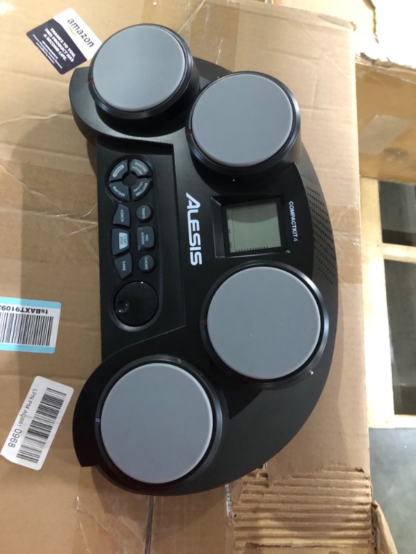 Photo 1 of Alesis CompactKit 4: 4-Pad Portable Tabletop Drum Kit