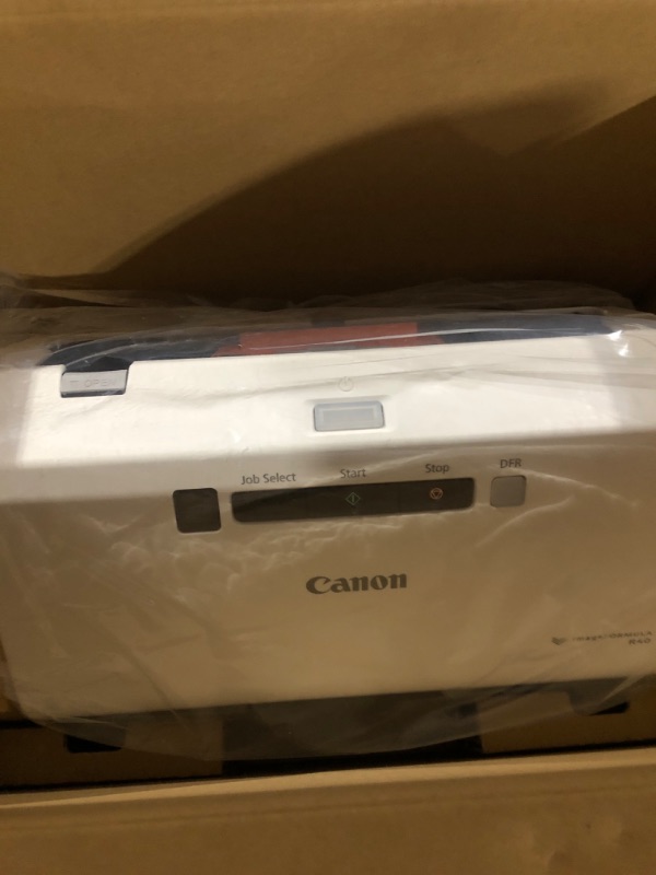 Photo 4 of Canon imageFORMULA R40 Office Document Scanner For PC and Mac, Color Duplex Scanning