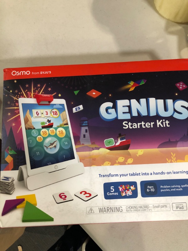 Photo 1 of 
Osmo - Genius Starter Kit for iPad - 5 Educational Learning Games 