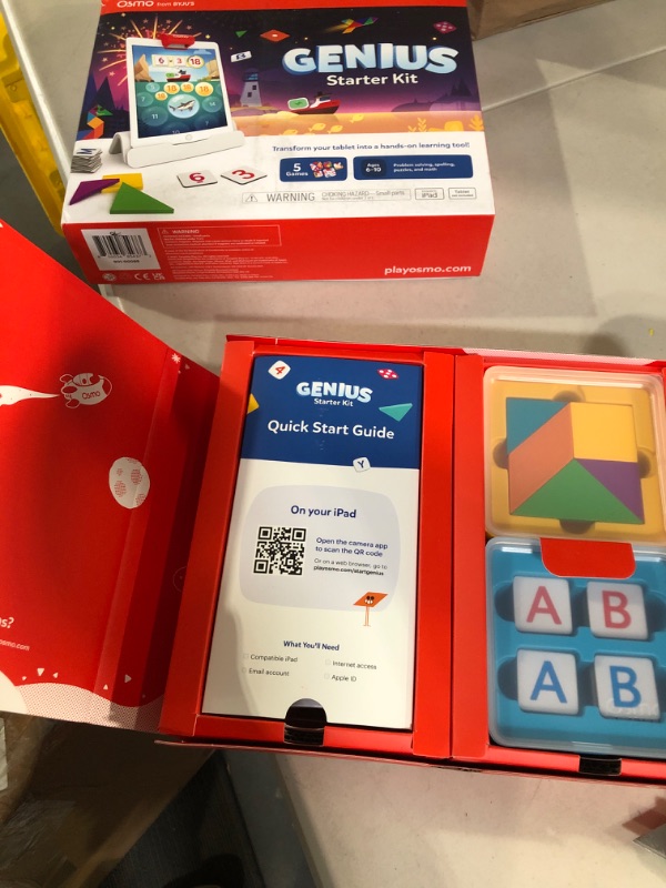 Photo 2 of 
Osmo - Genius Starter Kit for iPad - 5 Educational Learning Games 