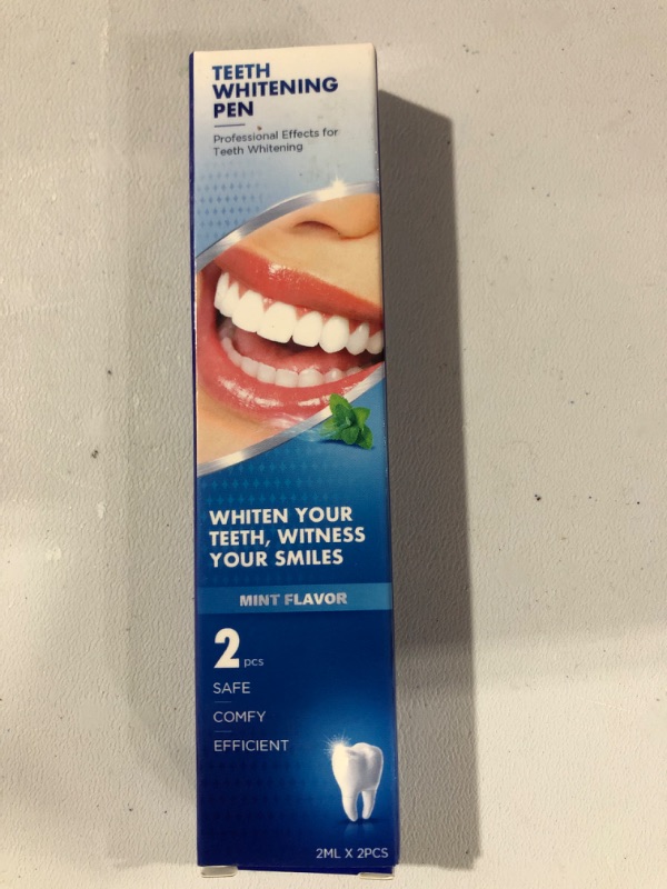 Photo 2 of  Teeth Whitening Pen (3 Pcs), 30+ Uses, Effective, Painless, No Sensitivity, Travel-Friendly, Easy to Use, Beautiful White Smile, Natural Mint Flavor