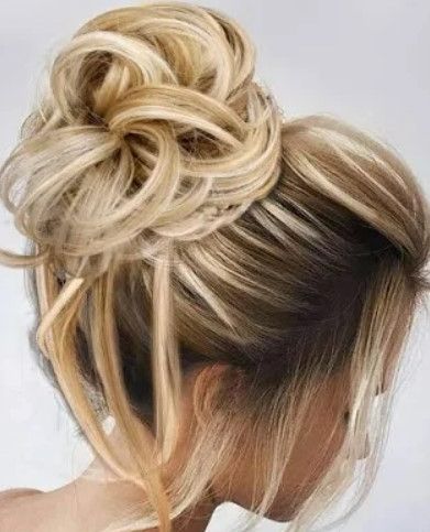 Photo 1 of Messy Bun Hair Piece
